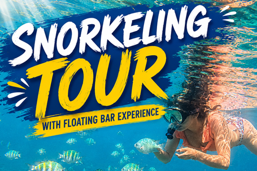 Snorkeling Tour with Floating Bar Experience
