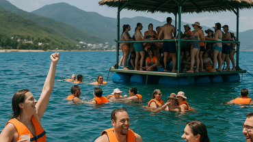 Nha Trang Floating Bar Party Tours: Fun in the Sun