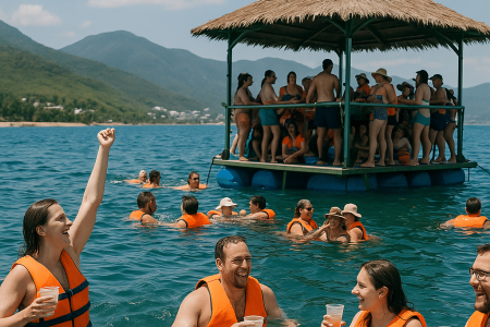 Nha Trang Floating Bar Party Tours: Fun in the Sun